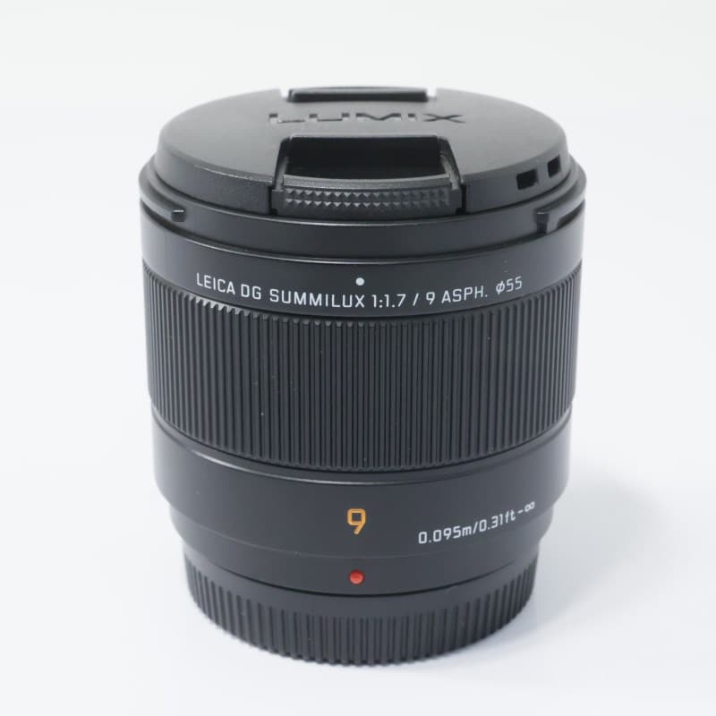 Panasonic LEICA DG SUMMILUX 9mm/F1.7 ASPH. H-X09 ABランク 中古
