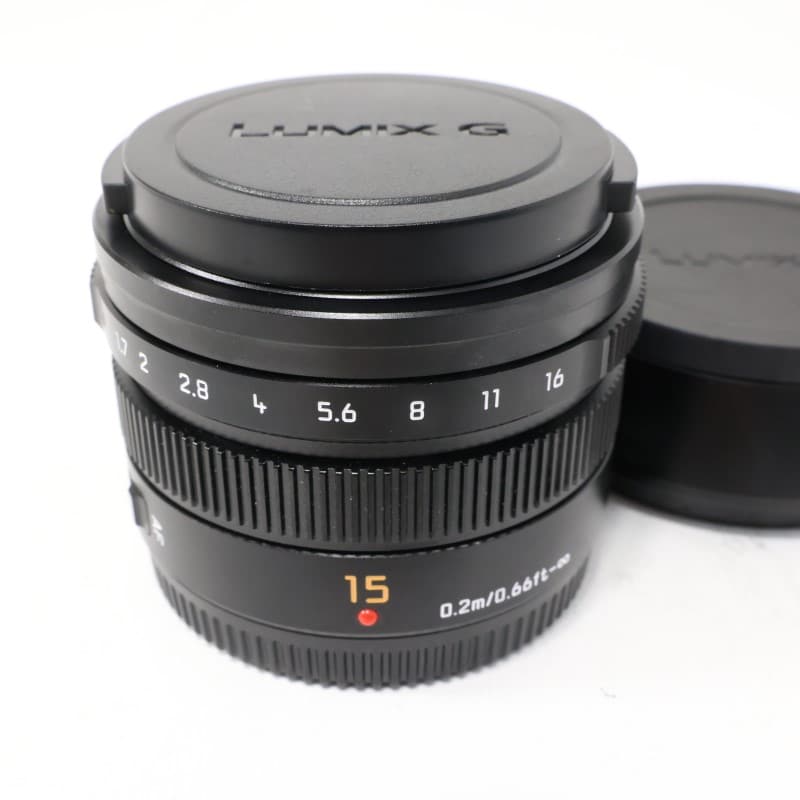LEICA DG SUMMILUX 15mm/F1.7 ASPH. ブラック H-X015-K