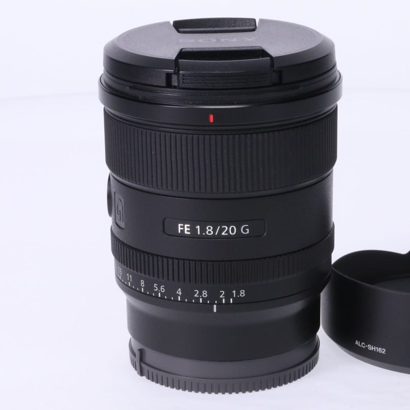 [未使用] SONY FE 20mm F1.8 G E-mount 保護レンズ付 Sony FE 20mm F1.8 G Lens