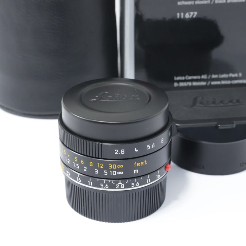 ライカ エルマリートM f2.8/28mm ASPH. ブラック 11677