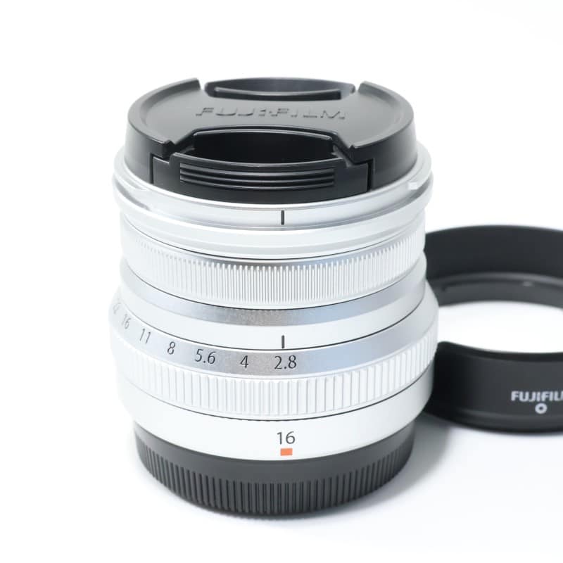 フジノンレンズ XF16mmF2.8 R WR シルバー