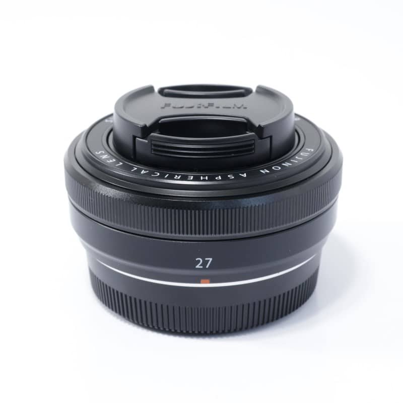 富士フイルム フジノンレンズ XF27mmF2.8 ブラック ABランク 中古
