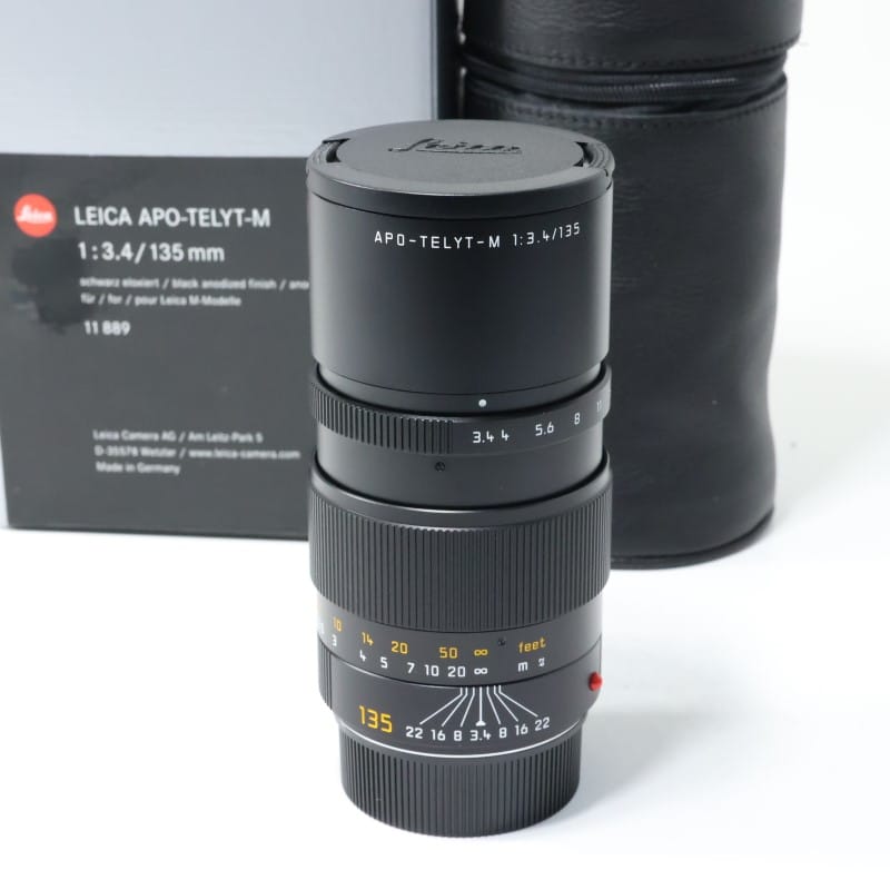 ライカ アポ・テリートM f3.4/135mm ブラック 11889