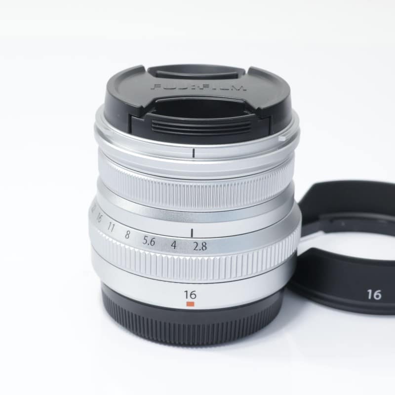 フジノンレンズ XF16mmF2.8 R WR シルバー
