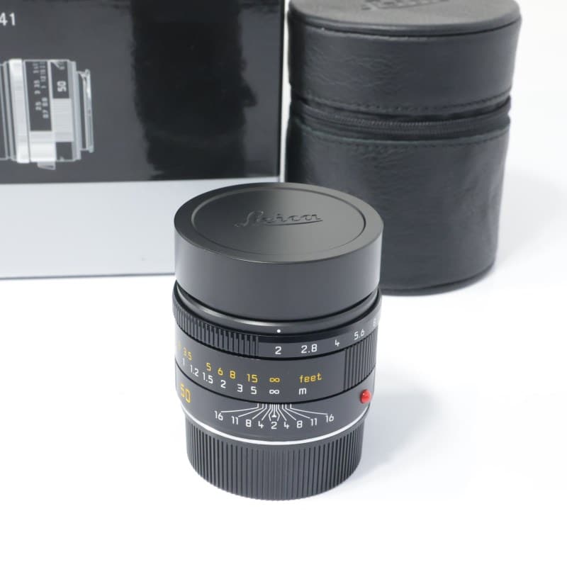 ライカ アポ・ズミクロンM f2/50mm ASPH. ブラック 11141