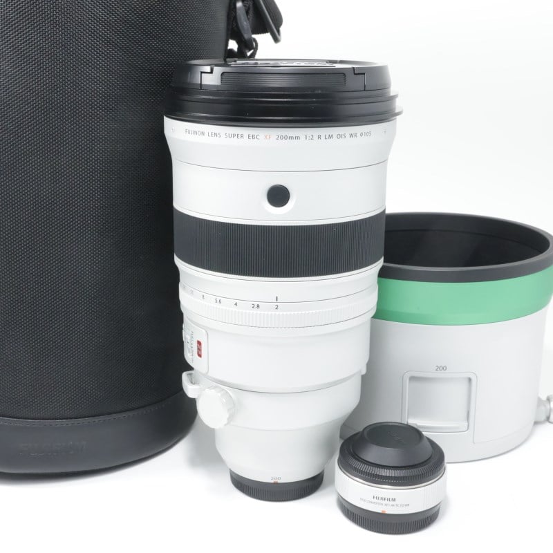 フジノン XF 200mm F2 R LM OIS WR 1.4XTC