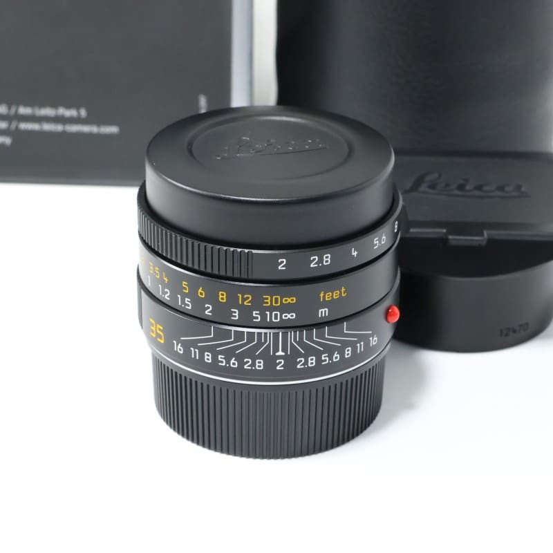 ライカ ズミクロンM f2/35mm ASPH. ブラック 11673