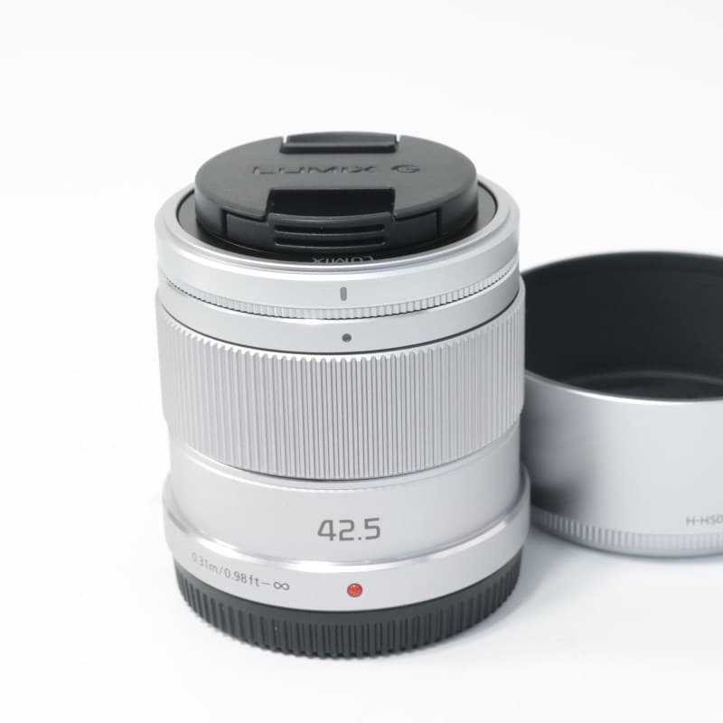 LUMIX G 42.5mm/F1.7 ASPH./POWER O.I.S. シルバー H-HS043-S