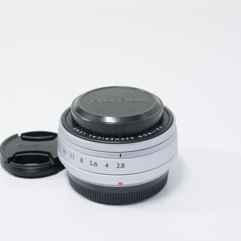 富士フイルム フジノンレンズ XF23mmF2.8 R WR シルバー ABランク 中古