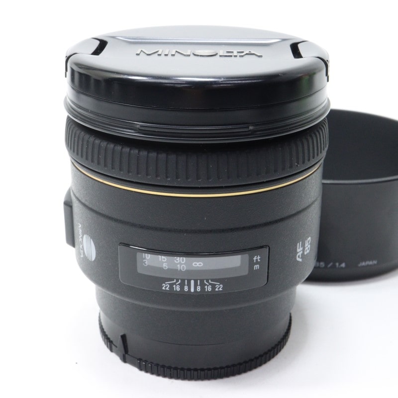 MINOLTA AF 85mm F1.4 G 中古 C2120141123425｜フジヤカメラ