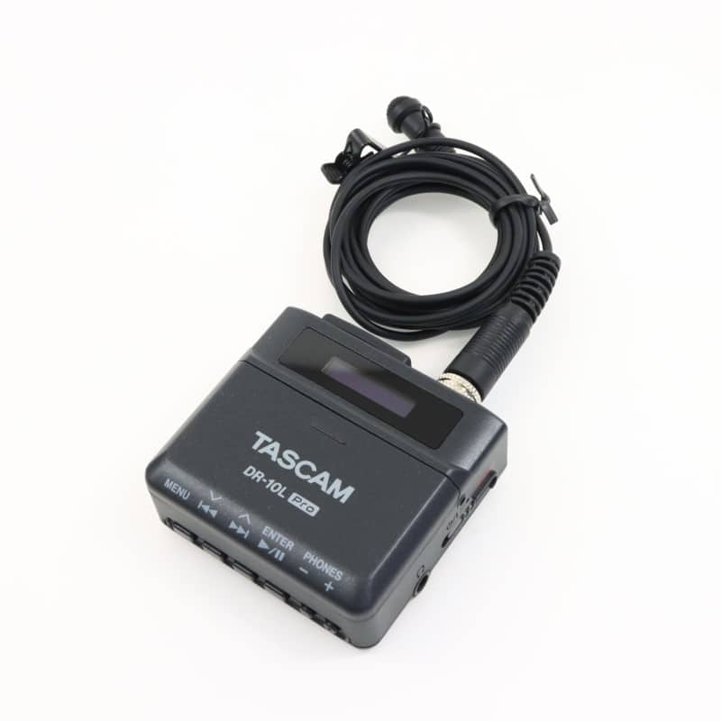 DR-10L Pro [32-Bit Float Field Recorder and Lavalier Mic]