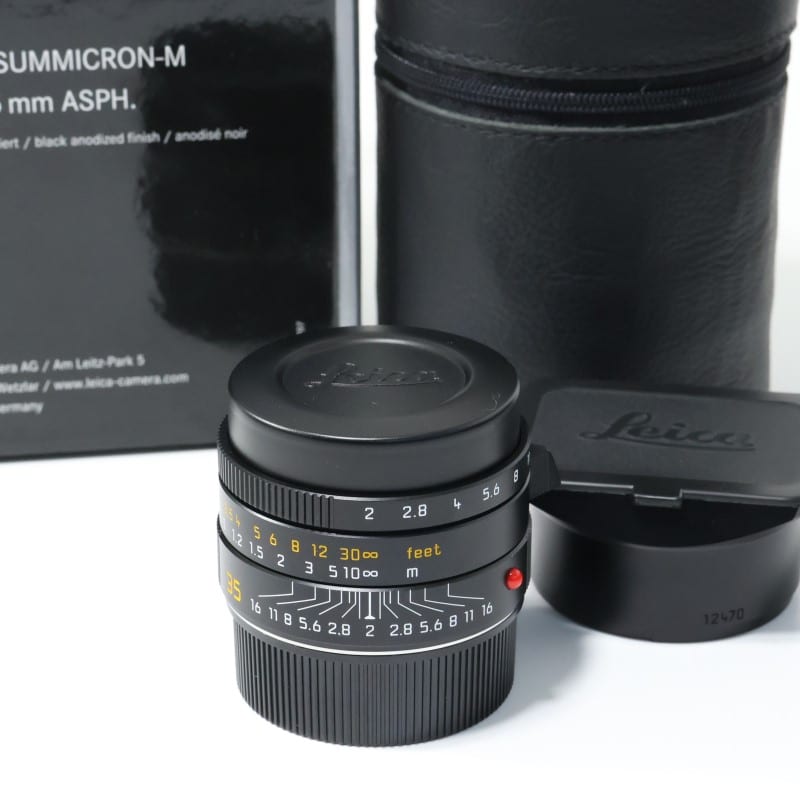 ライカ ズミクロンM f2/35mm ASPH. ブラック 11673