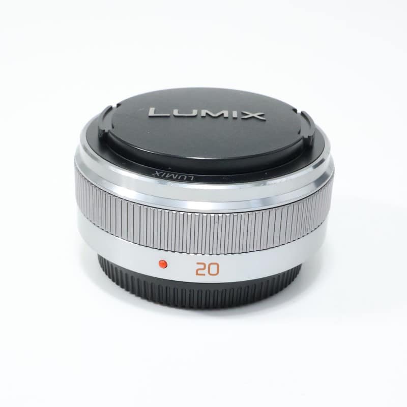 Panasonic LUMIX G 20mm/F1.7 II ASPH. シルバー H-H020A-S 中古