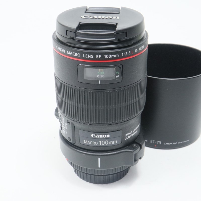 Canon EF100mm F2.8 L MACRO IS USM 三脚座つき