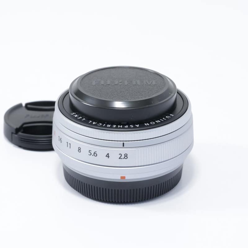 Fujinon XF23mmF2 R WR レンズ 中古美品 富士フイルム フジノンレンズ XF23mmF2.8 R WR シルバー Aランク 中古
