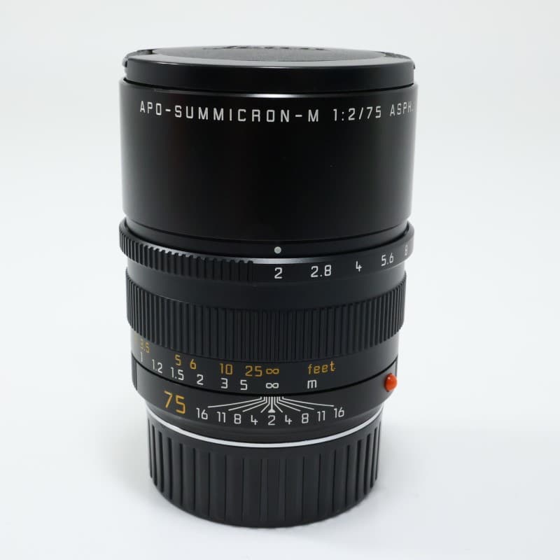 アポズミクロン M 75mm F2 ASPH. ブラック