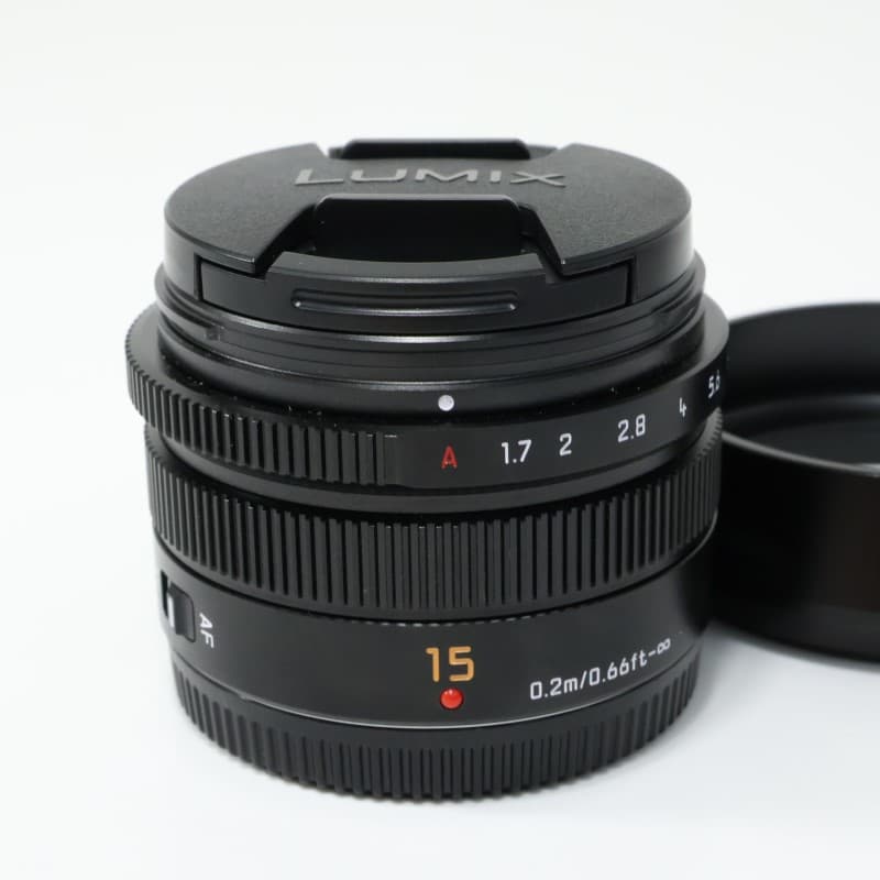 LEICA DG SUMMILUX 15mm/F1.7 ASPH. ブラック H-X015-K