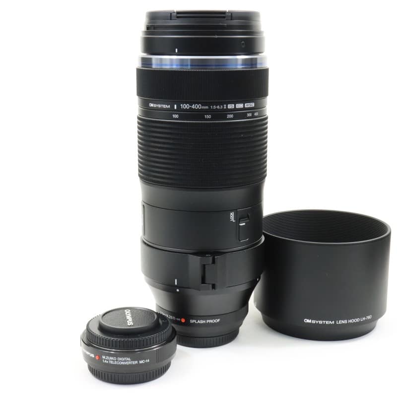 OM SYSTEM M.ZUIKO DIGITAL ED 100-400mm F5.0-6.3 IS II 1.4xテレコンバーター限定セット