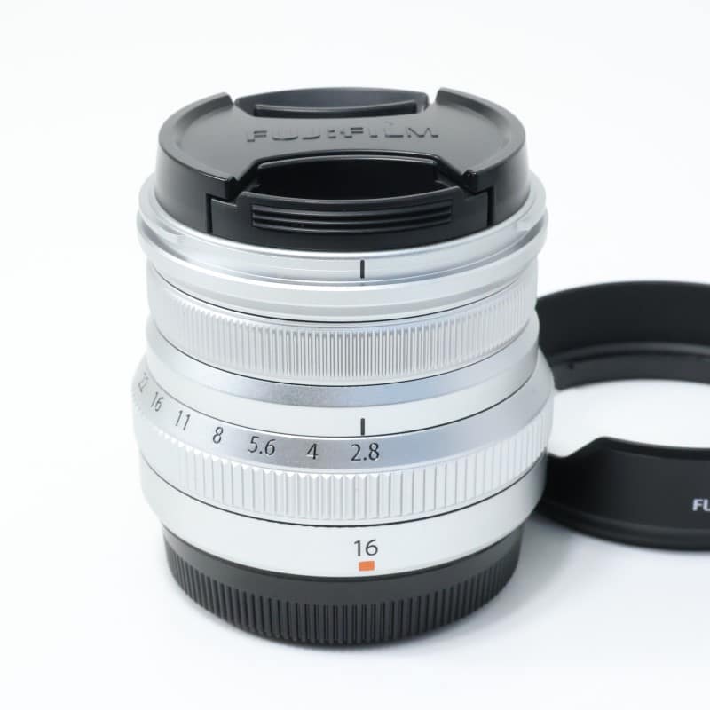 フジノンレンズ XF16mmF2.8 R WR シルバー