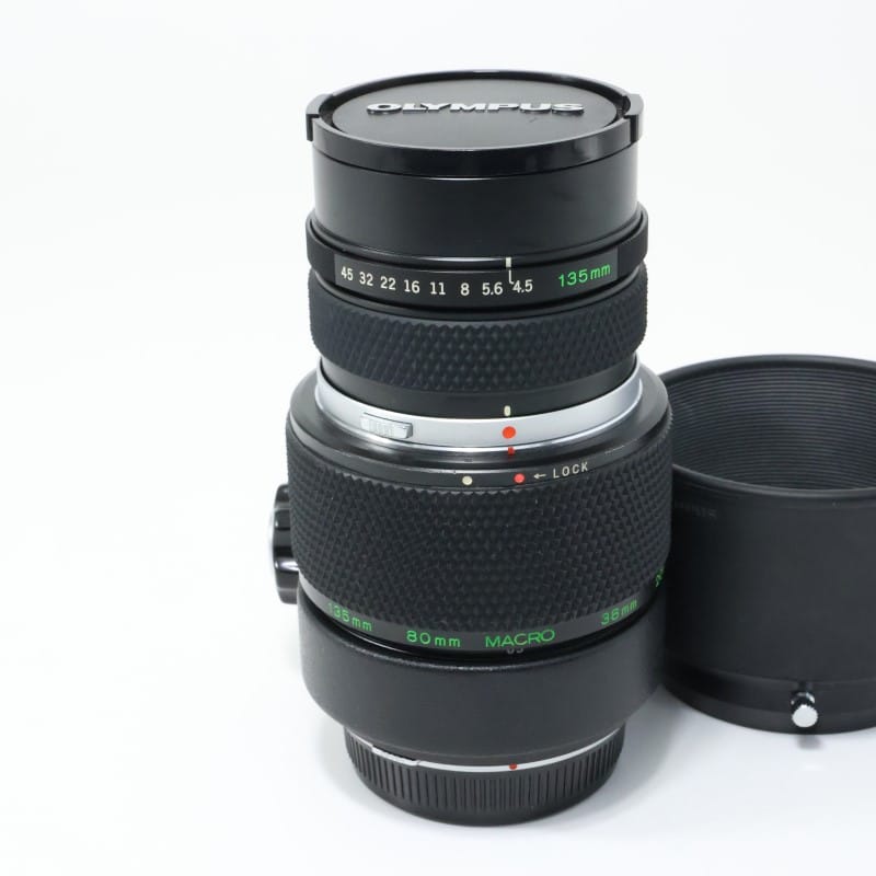 ズイコー 135mm F4.5 マルチコート + オートエクステンションチューブ 65-116