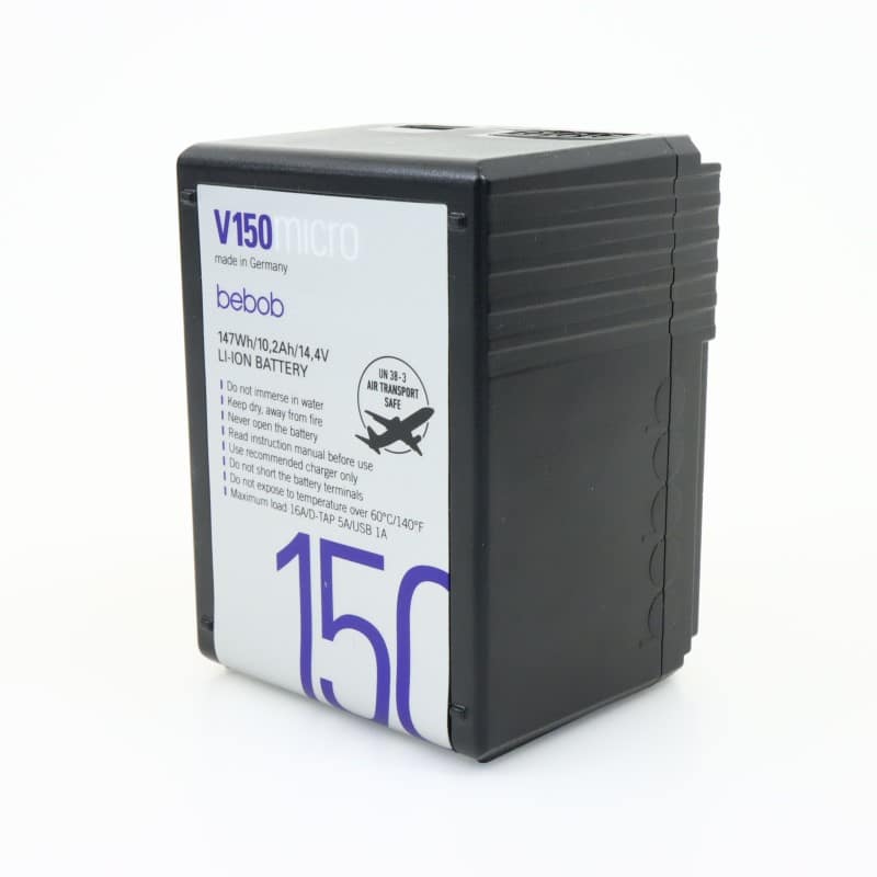 V150MICRO [micro VMount Li-Ionバッテリー14.4V / 147Wh]