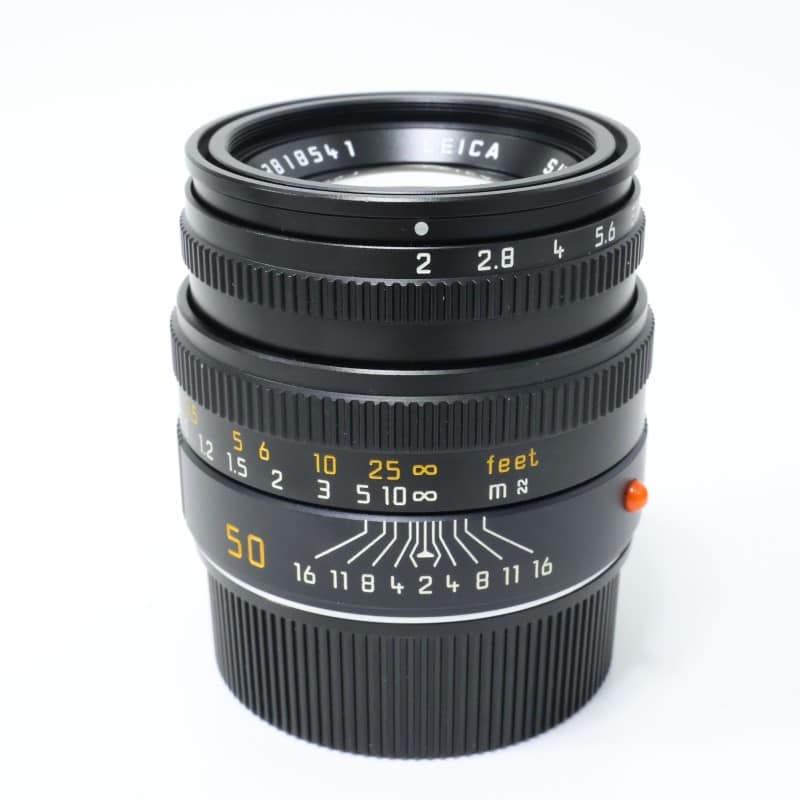 ズミクロン M 50mm F2 Ver.3 ブラック