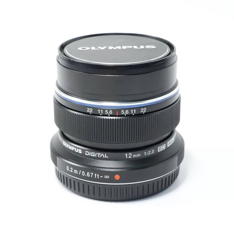 M.ZUIKO DIGITAL ED 12mm F2.0 ［ブラック］中古 カメラの八百富｜オリンパス M.ZUIKO DIGITAL ED 12mm F2.0