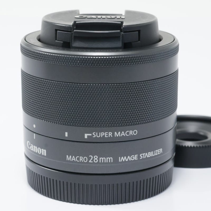 【未使用】Canon EF-M28mm F3.5 マクロ IS STM Canon EF-M28mm F3.5 マクロ IS STM AB-ランク 中古｜フジヤカメラ