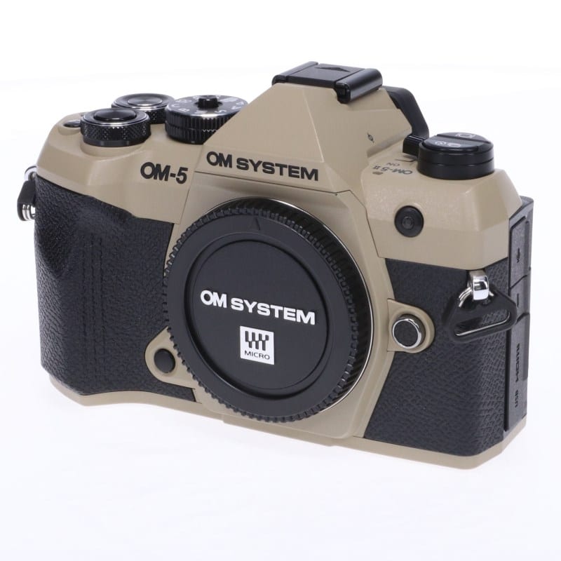OM SYSTEM OM-5 Mark II ボディー サンドベージュ