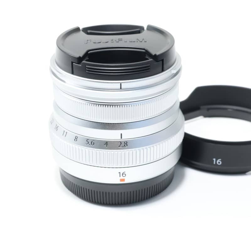 フジノンレンズ XF16mmF2.8 R WR シルバー