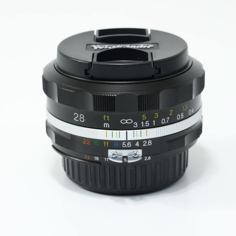 COLOR-SKOPAR 28mm F2.8 Aspherical SL IIS ブラックリム Ai-s