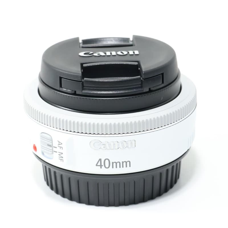 ❤️単焦点レンズ❤️Canon EF 40mm f2.8 STM ホワイト Canon EF 40mm F2.8 STM ホワイト 中古 C2120147472305|中古
