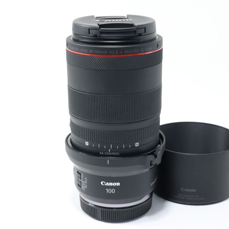 RF100mm F2.8 L MACRO IS USM + リング三脚座E(B)付