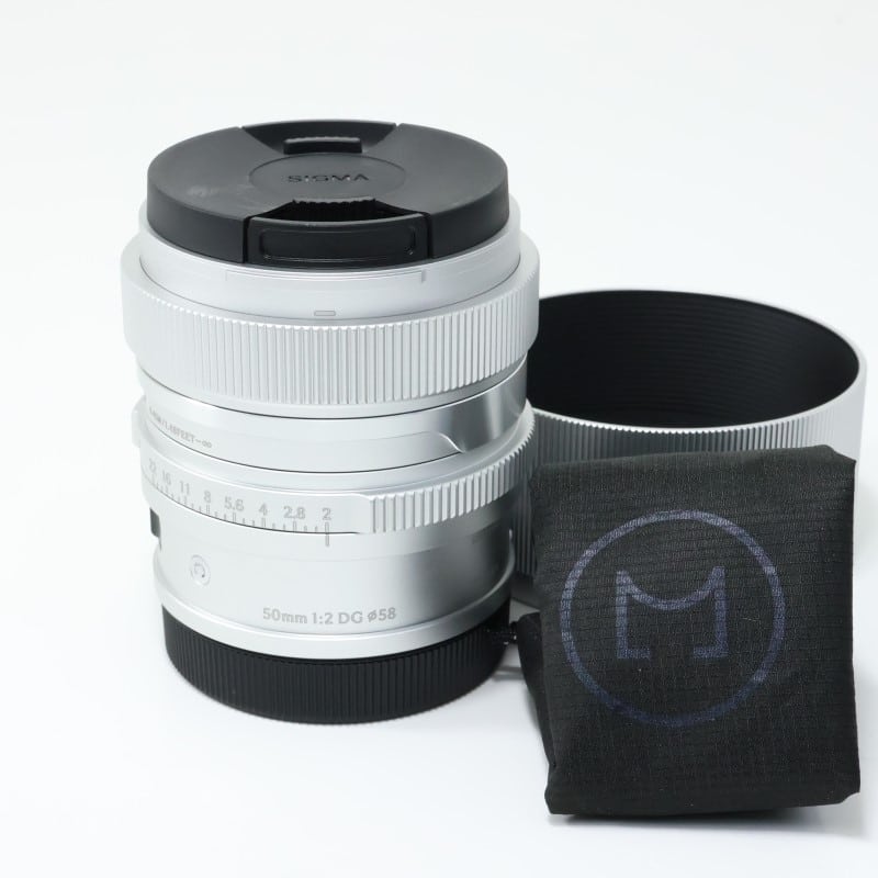 Sigma 50mm F2 DG | Contemporary Lマウント シルバー