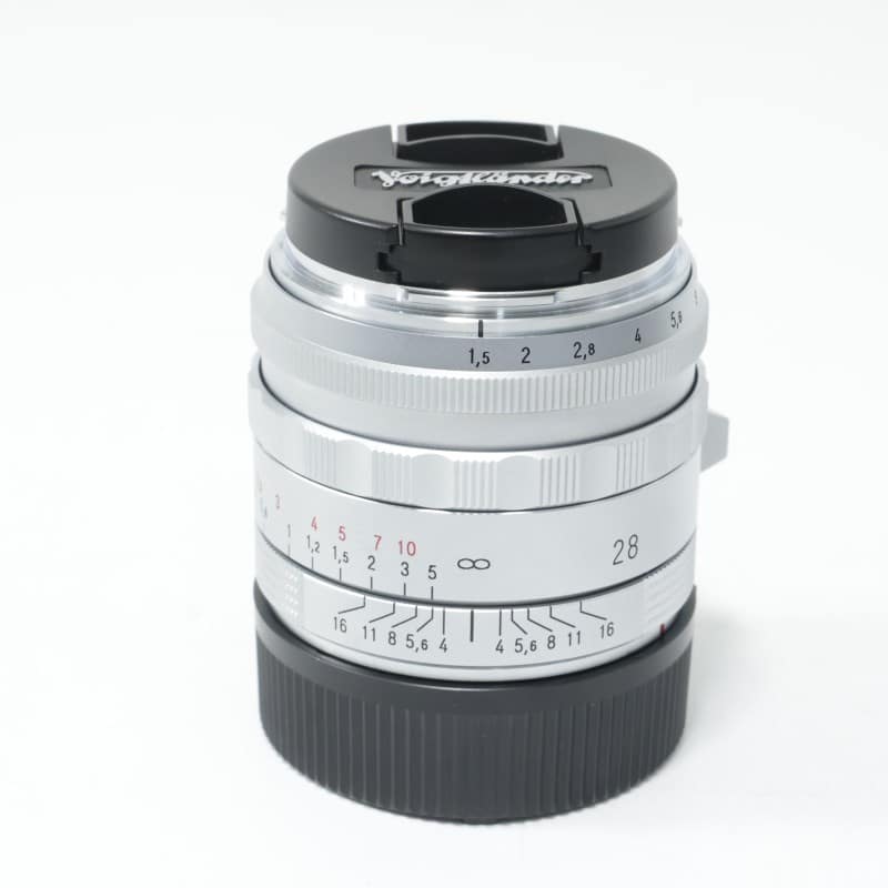 NOKTON Vintage Line 28mmF1.5 Aspherical Type II シルバー