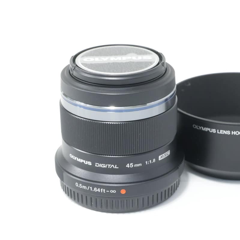 M.ZUIKO DIGITAL 45mm F1.8 ブラック