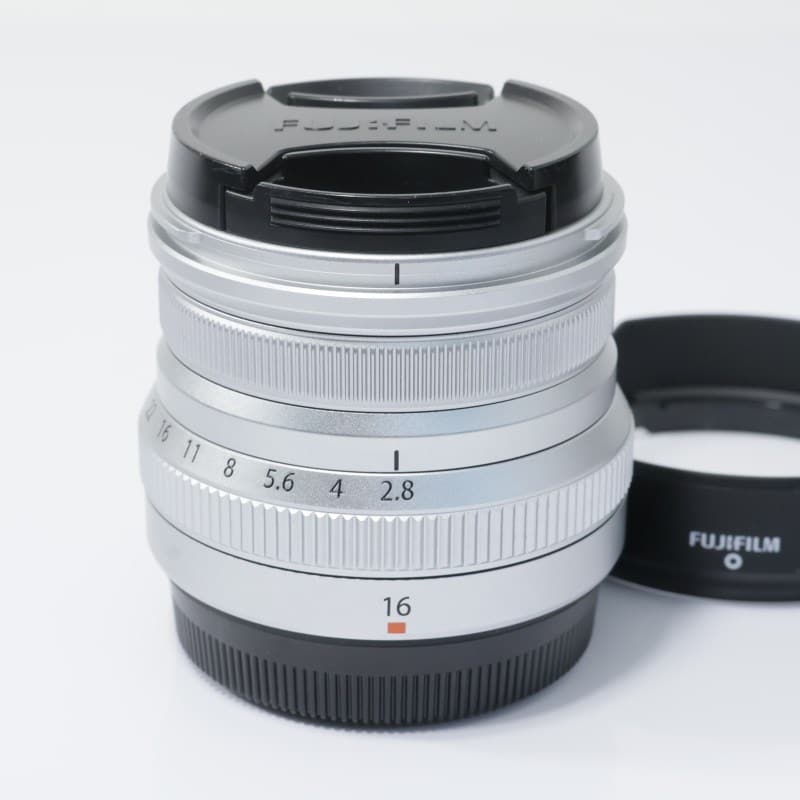 フジノンレンズ XF16mmF2.8 R WR シルバー