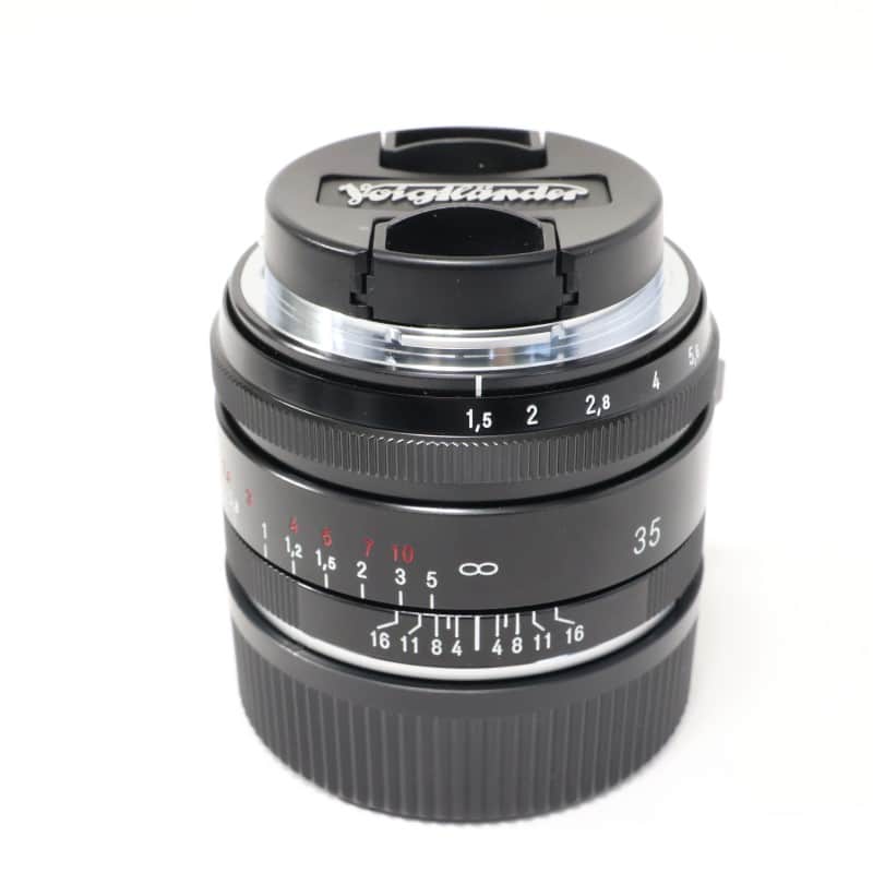 NOKTON Vintage Line 35mm F1.5 Aspherical Type II VM ブラックペイント