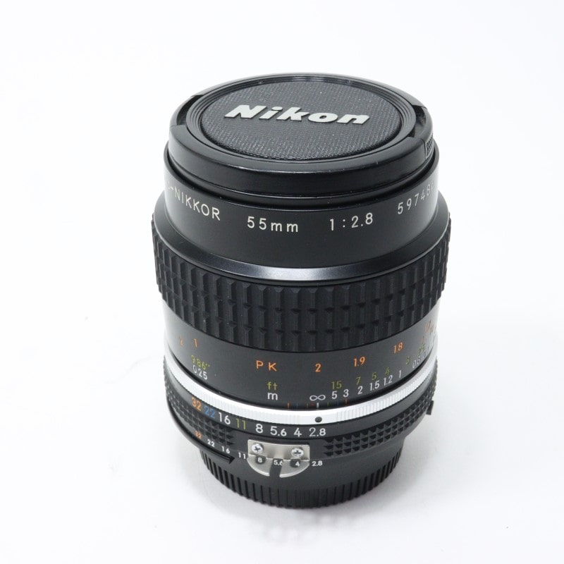 【実用品】Ai Micro-Nikkor 55mm f/2.8S
