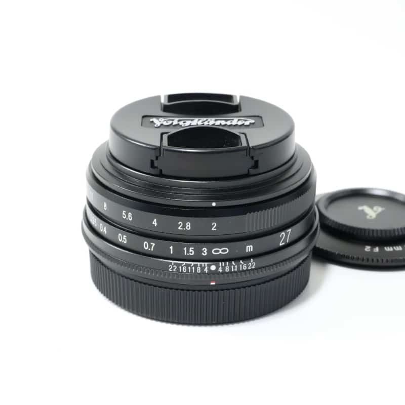 ULTRON 27mm F2 ブラック X-mount