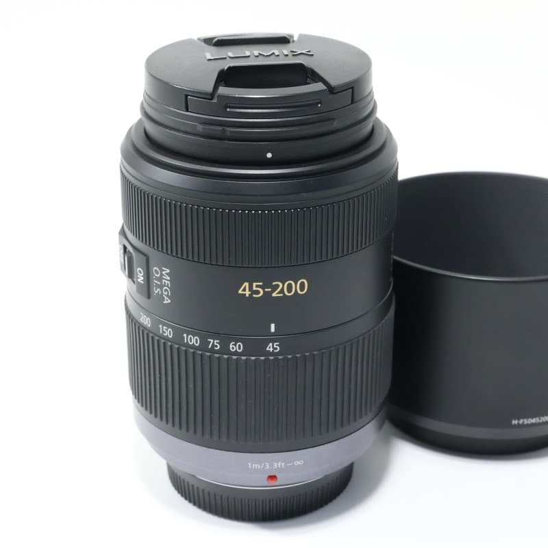 LUMIX G VARIO 45-200mm/F4.0-5.6/MEGA O.I.S. グレー H-FS045200