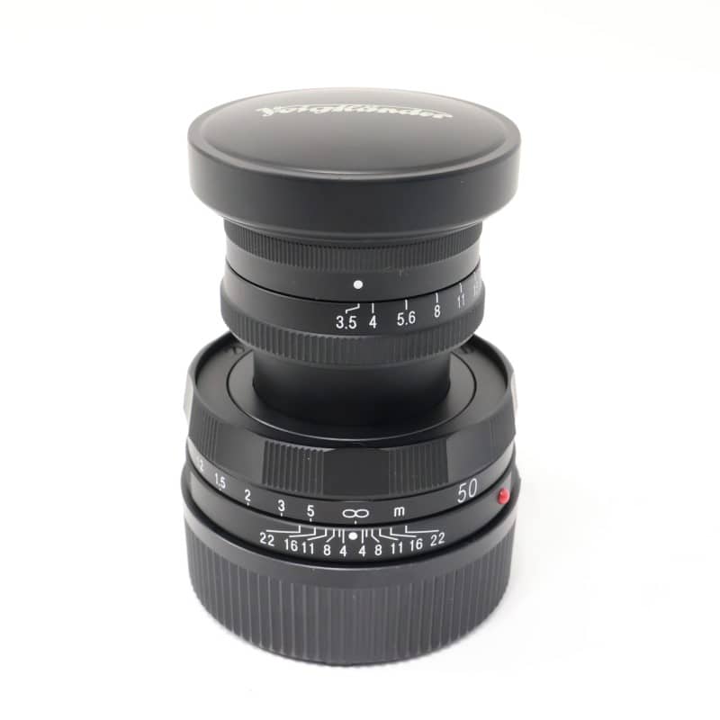 APO-LANTHAR 50mm F3.5 VM Type I マットブラックペイント
