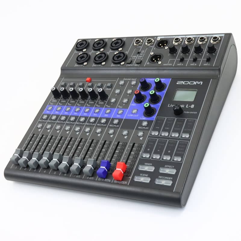 LiveTrak L-8 [デジタルミキサー/レコーダー]