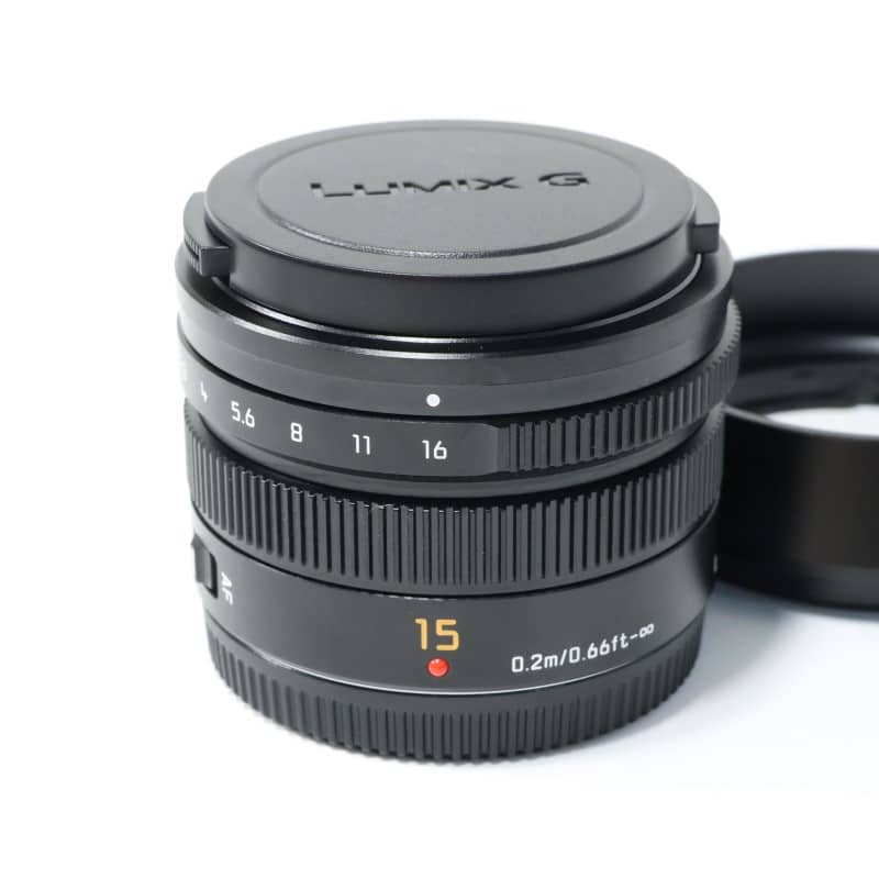 LEICA DG SUMMILUX 15mm/F1.7 ASPH. ブラック H-X015-K