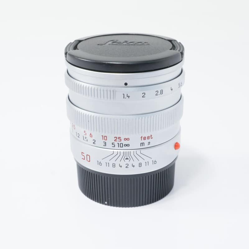 ズミルックス M 50mm F1.4 シルバー フード内蔵