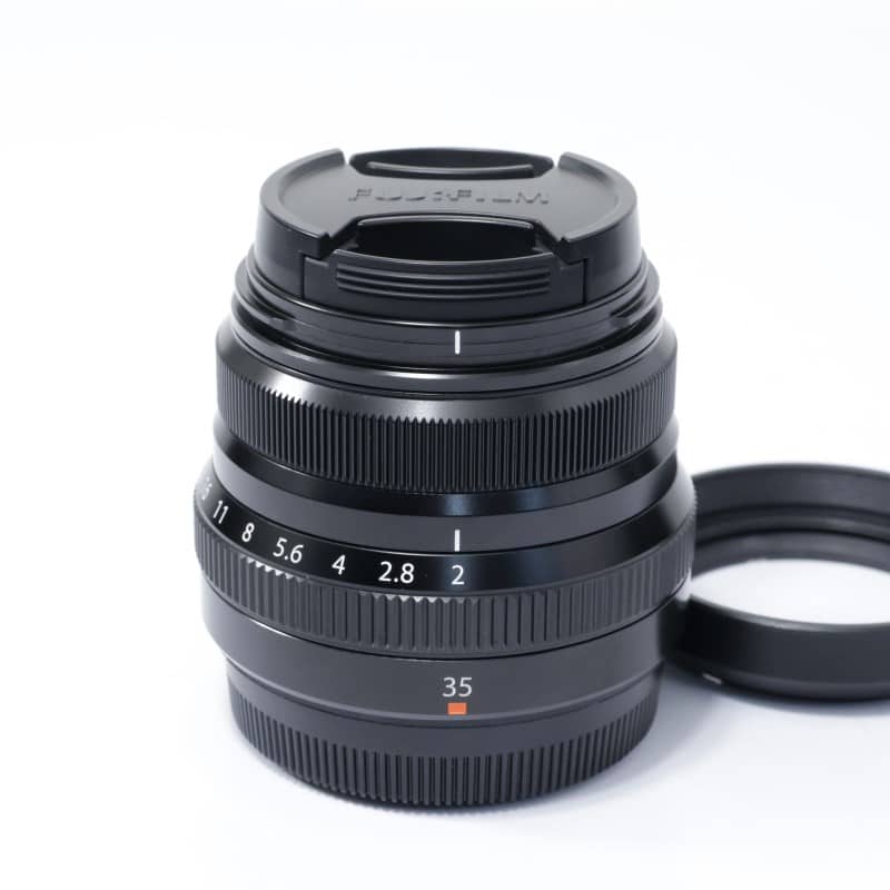 富士フイルム フジノンレンズ XF35mmF2 R WR ブラック AB-ランク 中古