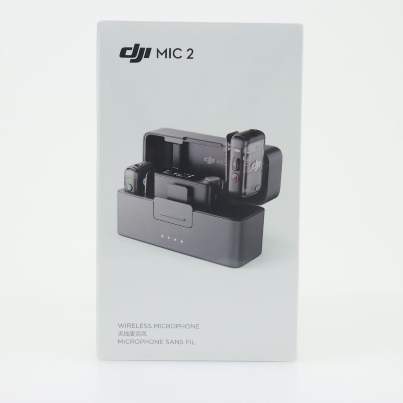 DM1021 [DJI Mic 2 (トランスミッター×2 + レシーバー×1 + 充電ケース)]