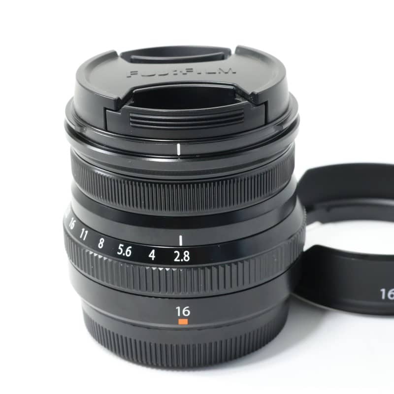 フジノンレンズ XF16mmF2.8 R WR ブラック