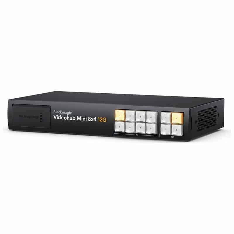 Blackmagic Videohub Mini 8x4 12G