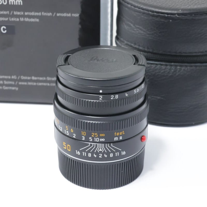 ズミクロン M 50mm F2 ブラック 6bit 11826 (11826C)